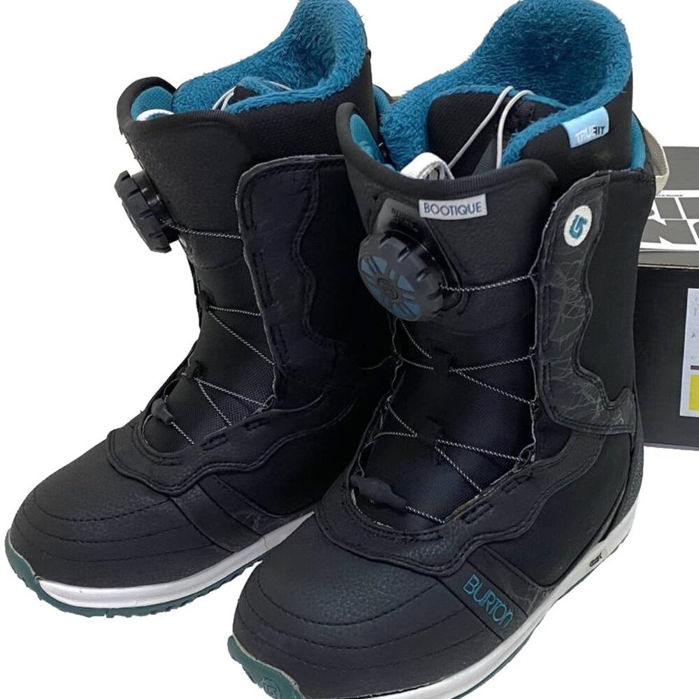 NEW Burton Bootique Womens Snowboard Boots!  Black  Size 5  Speed Dial Lace